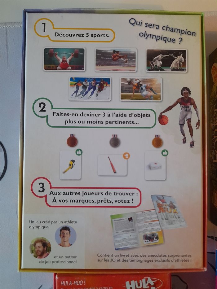 Lot de 4 jeux de société that's not a hat hula hoo Il était une forêt olympikos - photo numéro 8