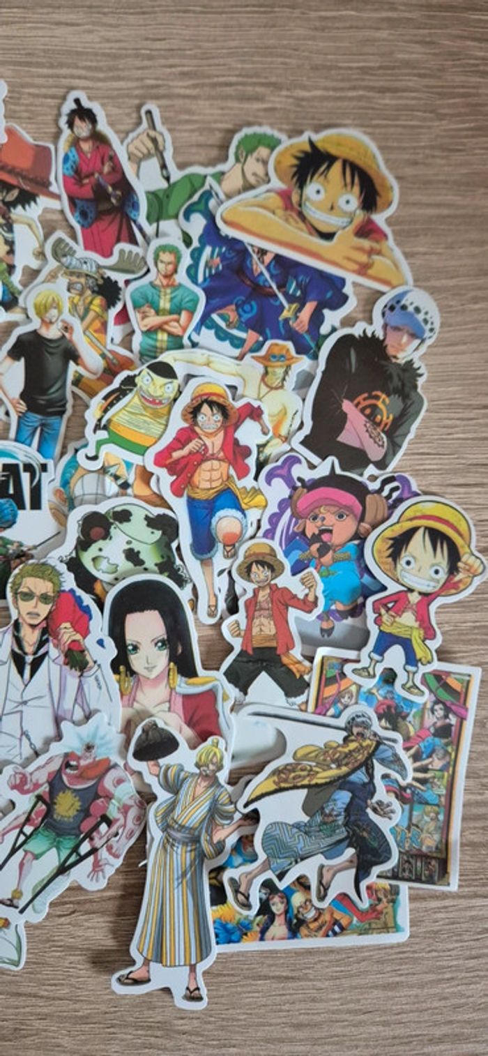 Lot de 50 stickers/ autocollants One Piece - photo numéro 9