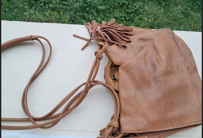 Sac à main marron clair - photo numéro 2