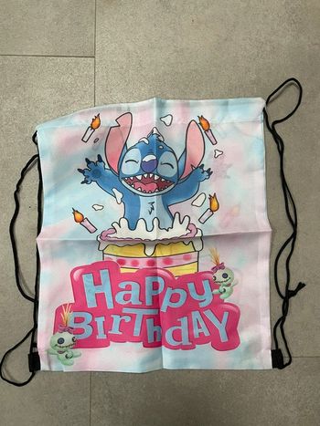 Sac à dos happy birthday stitch neuf