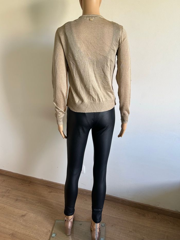 Gilet léger beige et doré River Woods taille S jamais porté - photo numéro 6