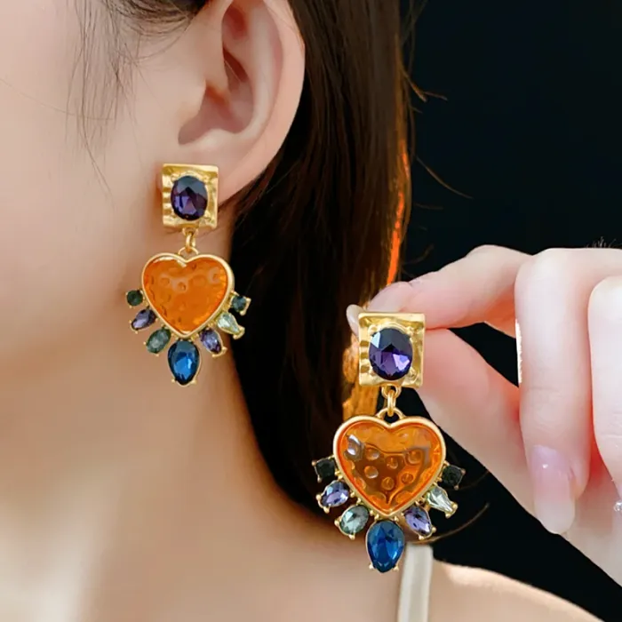 Boucles d oreilles baroque - photo numéro 2