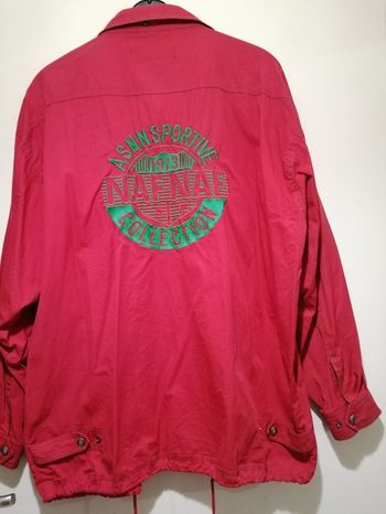 Veste Vintage Naf Naf  rouge. Taille L