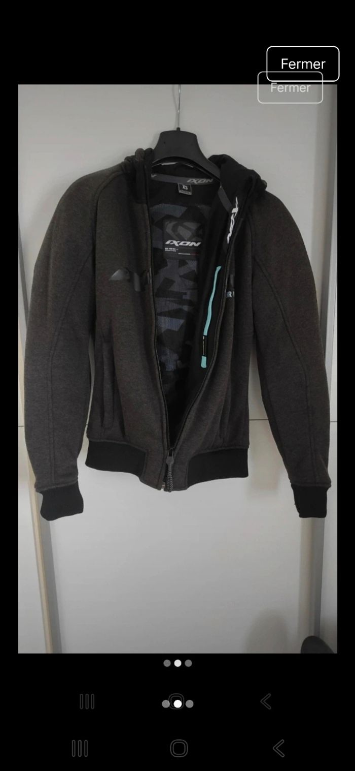 Veste moto ixon xs - photo numéro 2