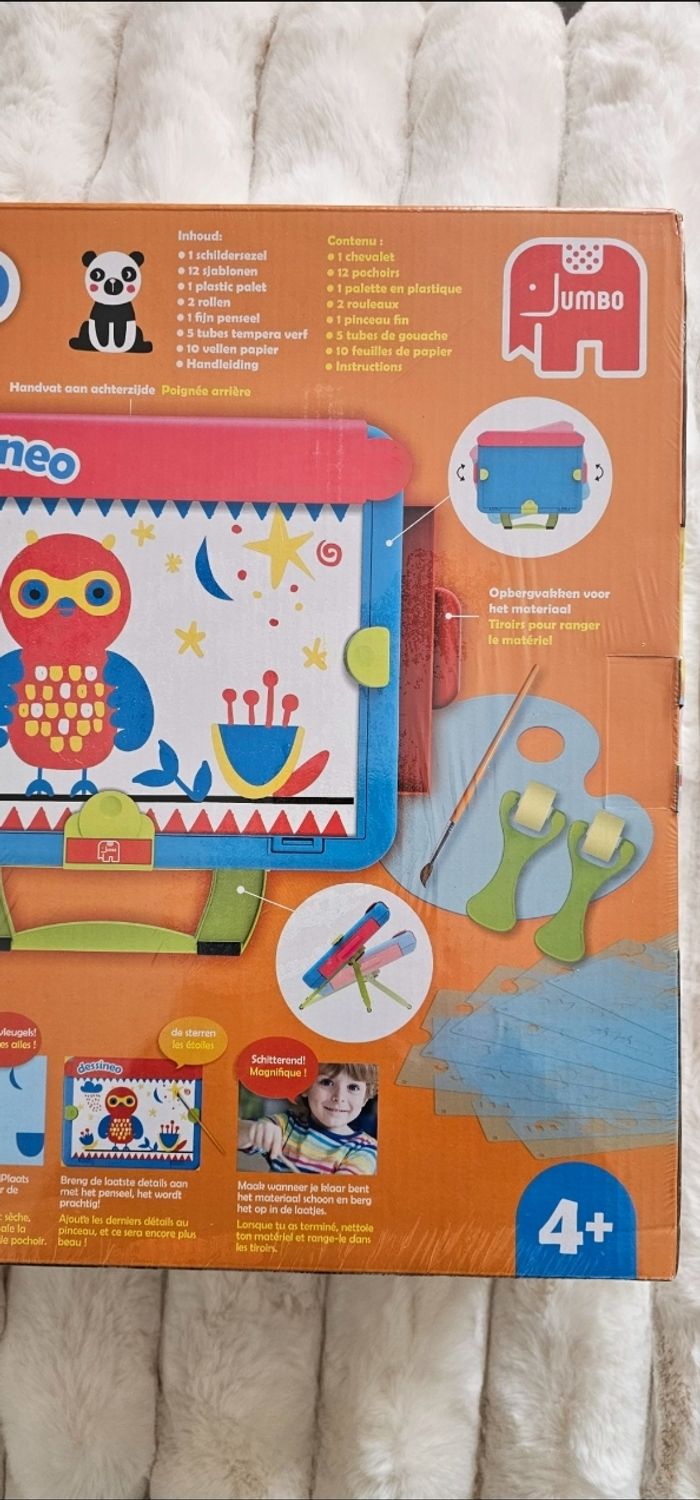 Chevalet de peinture pour apprendre à dessiner et peindre Dessineo Neuf - photo numéro 9