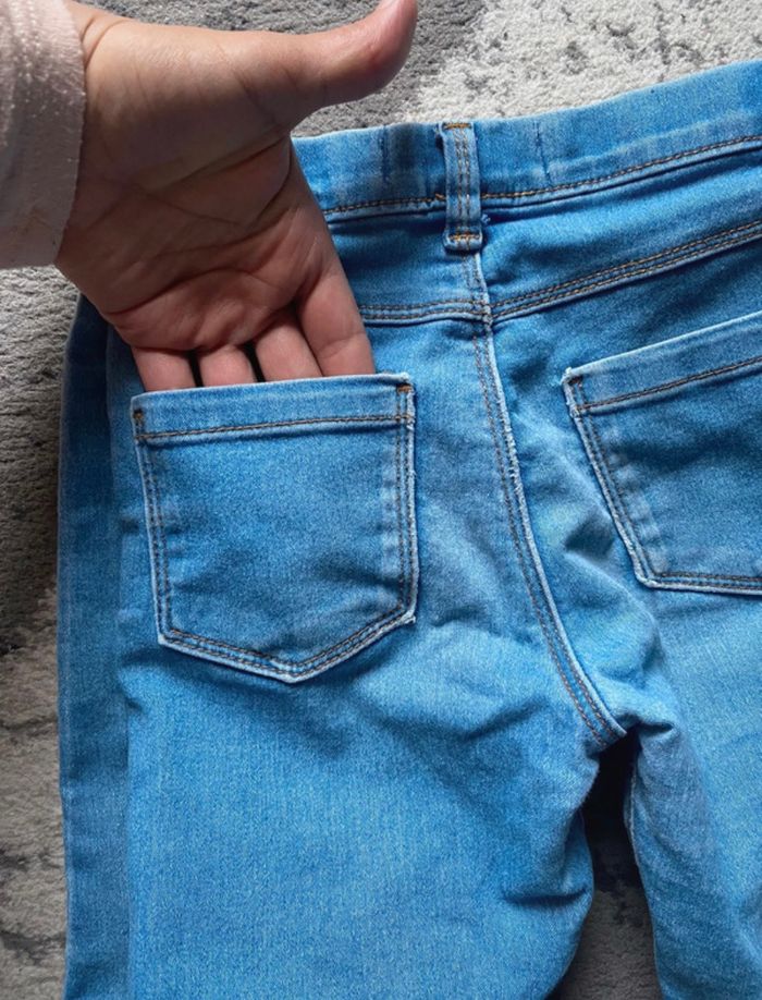 Jegging, 6/7 ans - 122 cm , Denim co - photo numéro 9