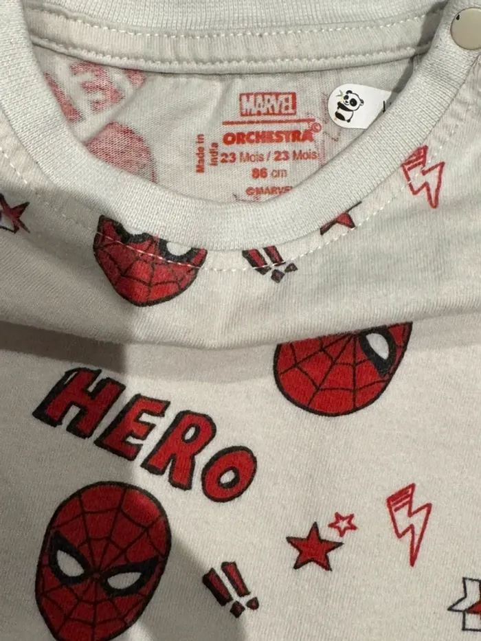 T-Shirt Spiderman 23M - photo numéro 2