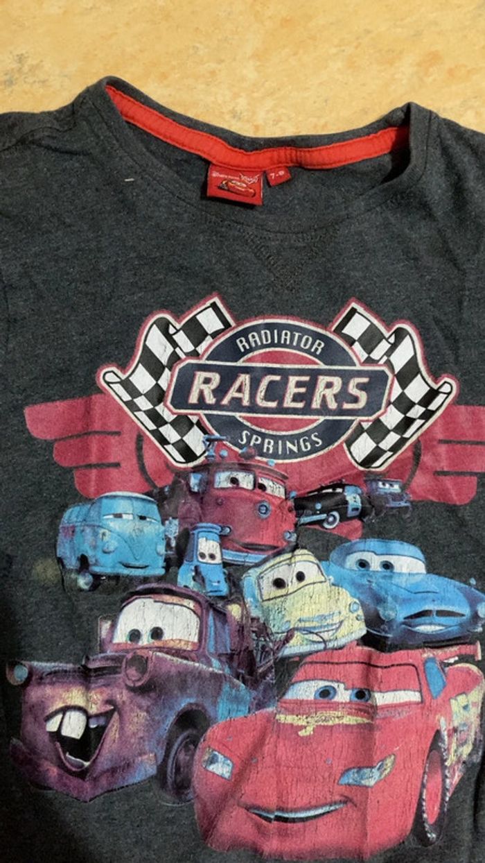 2 t-shirt 7 ans - photo numéro 3