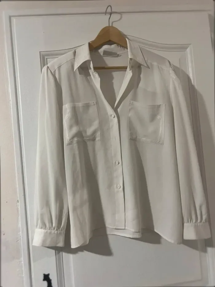 Chemise élégante vintage original tendance - taille 46 - neuve - photo numéro 2