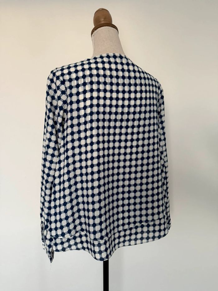 Chemise camisa blanc volant blouse fluide Camilia Overhemd folder Blusa Camicetta femme woman - photo numéro 5