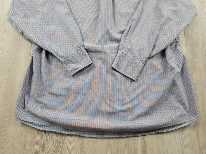 Chemise Tommy Hilfiger XL manches longues – carreaux bleu orange - photo numéro 7