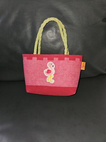 Sac flamant rose fille