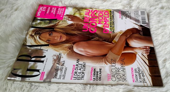 Magazine Grazia aout 2011 spécial Jennifer Aniston - photo numéro 2