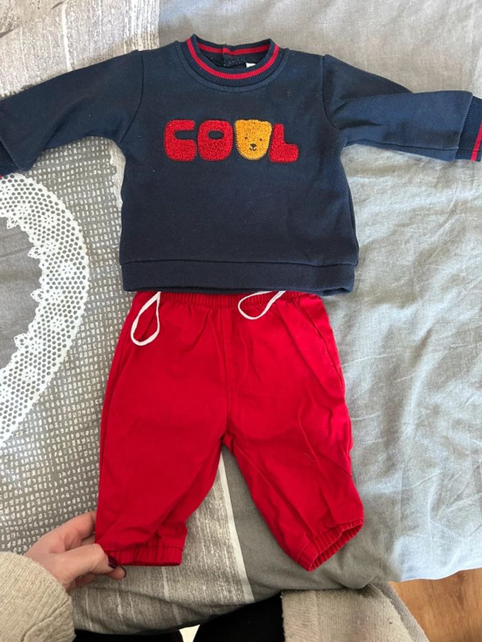Ensemble bébé garçon 3 mois