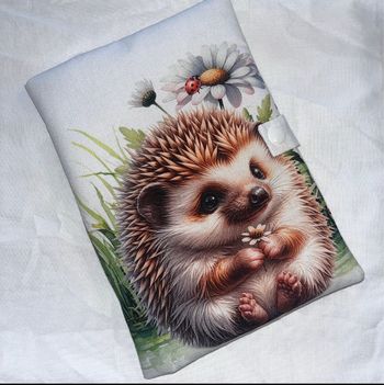 Protège carnet de santé hérisson 