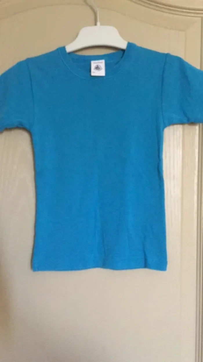 Tshirt bleu petit bateau 3 ans - photo numéro 4