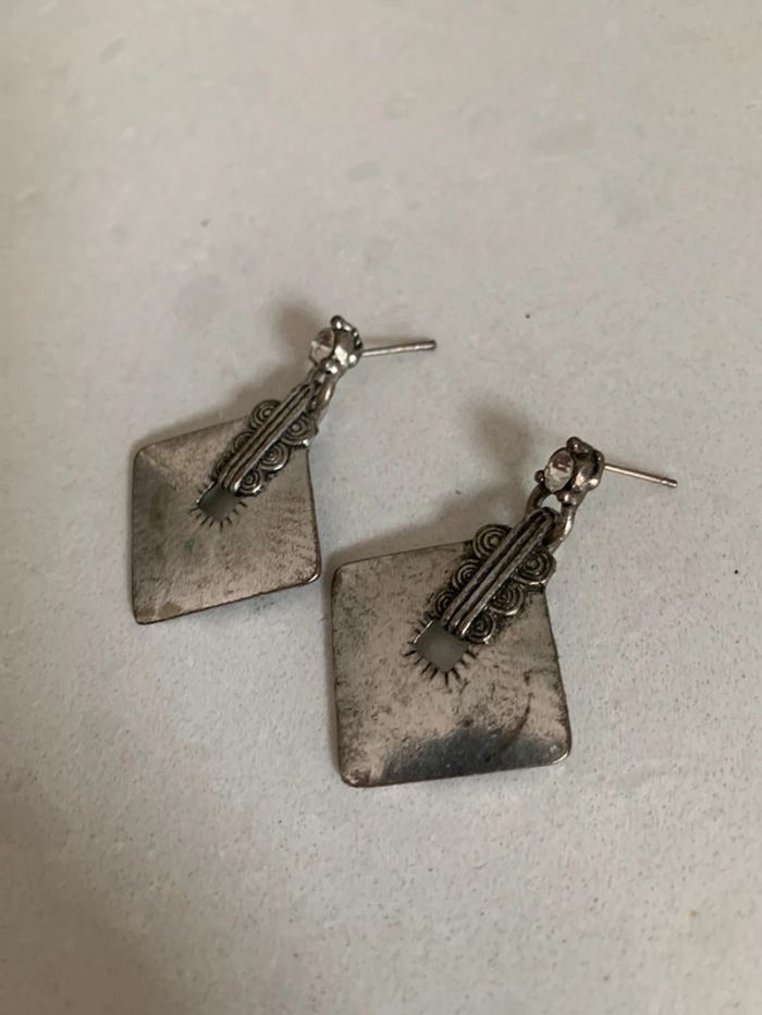 Boucles d’oreilles en acier inoxydable - photo numéro 2