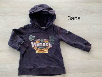 Sweat à capuche 3 ans