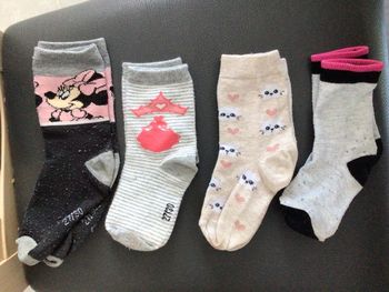 Lot 4 paires de chaussettes