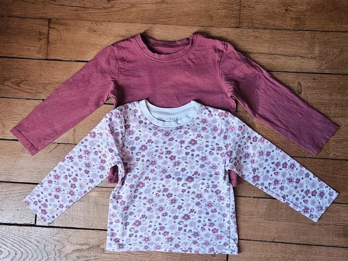 Tee-shirts manches longues 24 mois