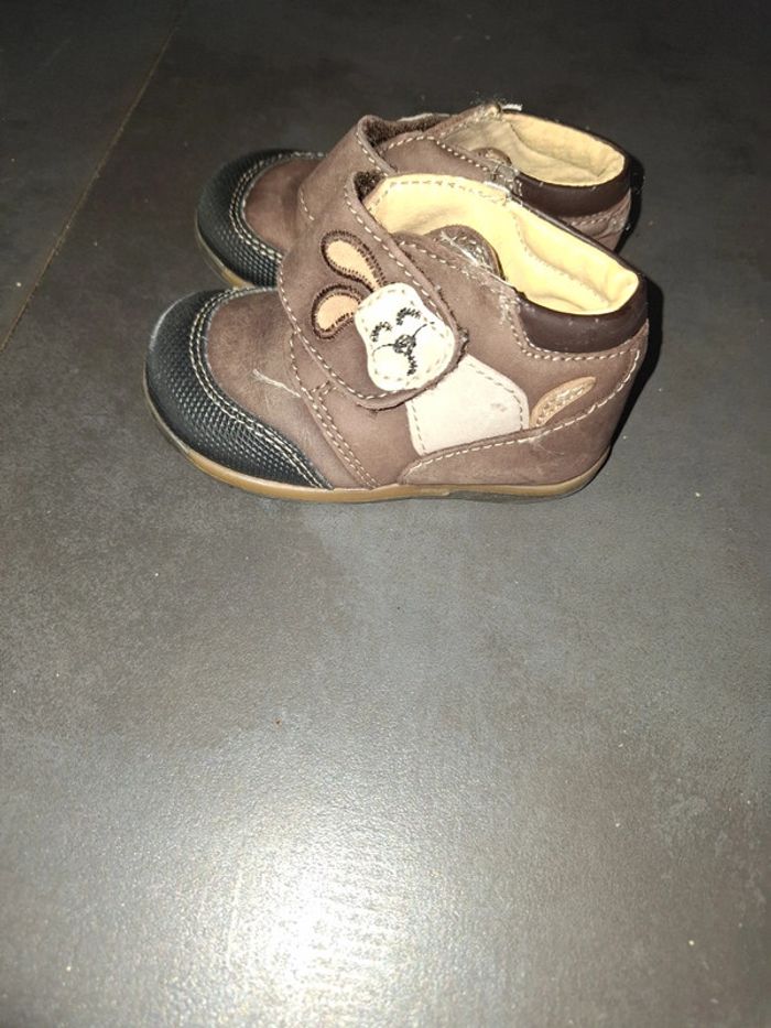 Chaussures baskets en cuir 20 - photo numéro 3
