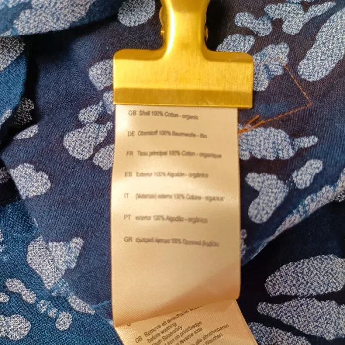 Chemise imprimée bleu marine Scotch & Soda neuve avec étiquette T.L A1484 - photo numéro 9