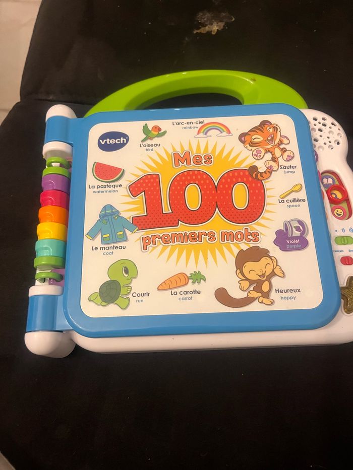 Livre Interactif - VTECH - Mon Imagier Bilingue - 100 Mots - Bébé - 3 Modes de Jeu - photo numéro 3