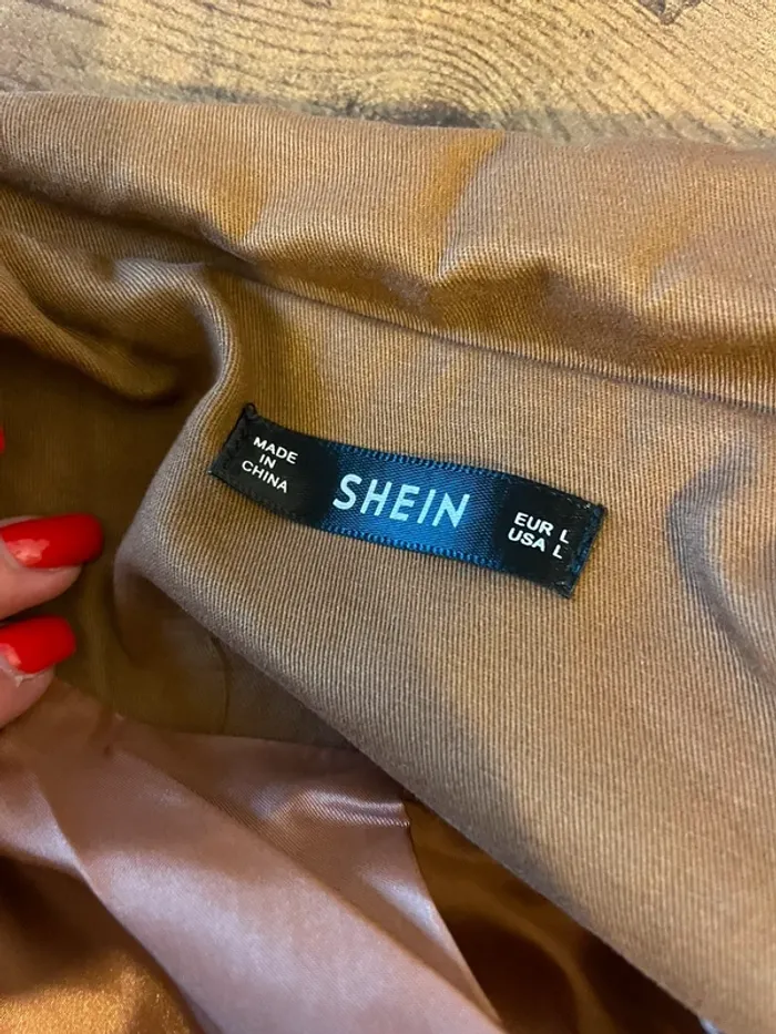 Manteau camel Shein - photo numéro 3