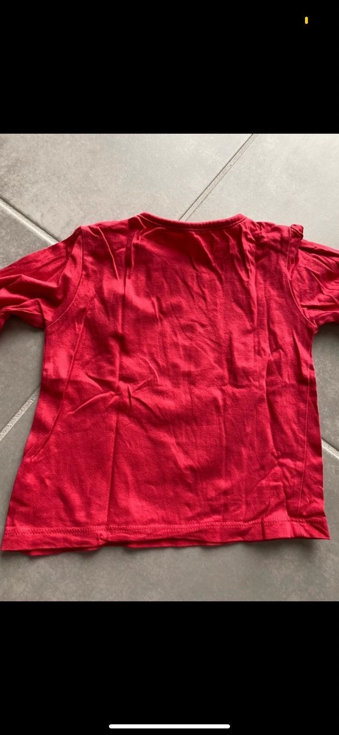 Tee shirt manches longues Coeur Neuf 18 mois - photo numéro 9