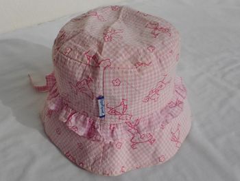 Chapeau de soleil - Papa Pique et Maman Coud - 12 mois