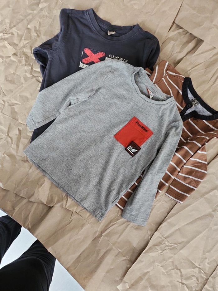 Lot 3 t-shirt manches longues - photo numéro 6