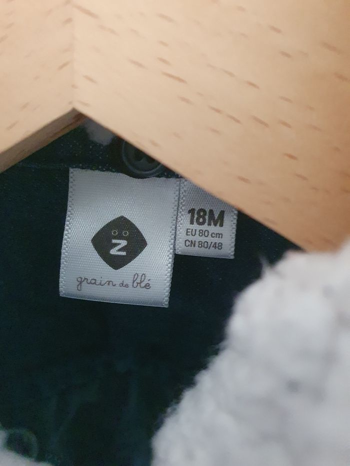 Chemise en jean Z Grain de blé  18 mois - photo numéro 2