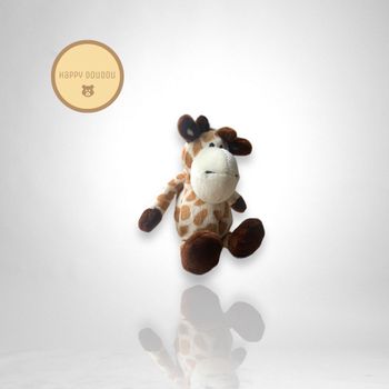 Peluche girafe marron blanche Sogesma A859