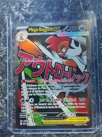 Carte de Pokémon français 