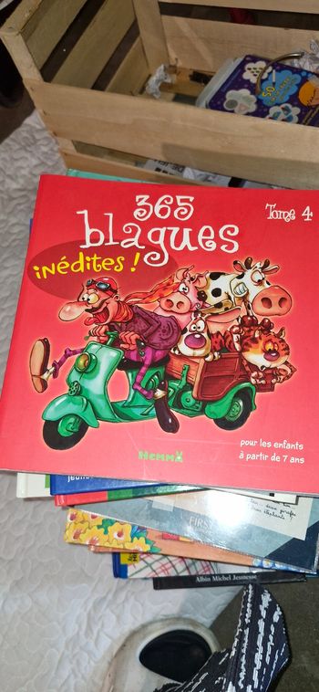 Livre enfant 365 blagues