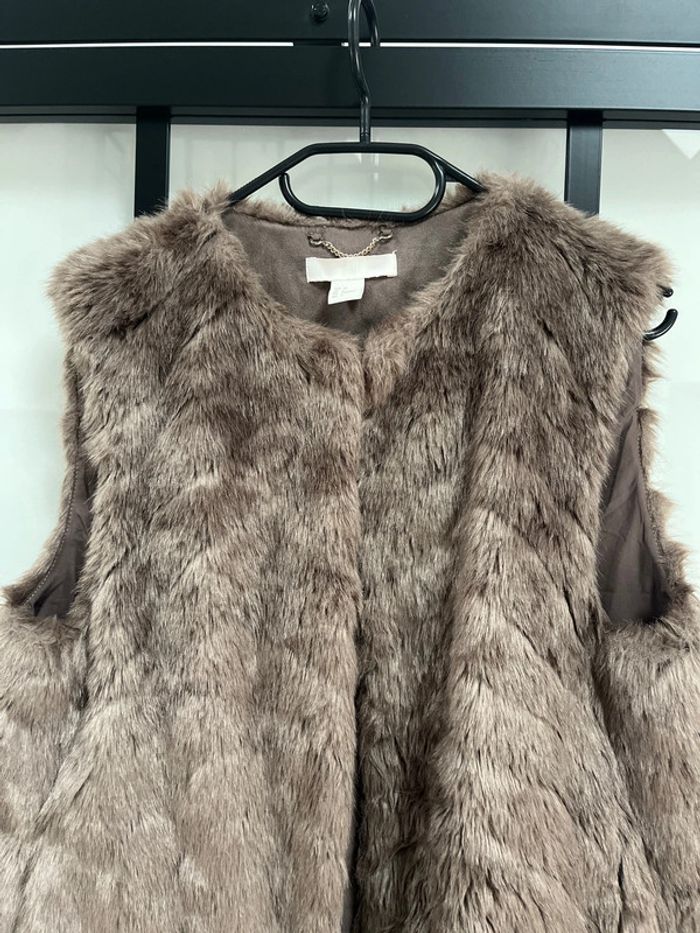 Veste sans manche typé fourrure - photo numéro 2
