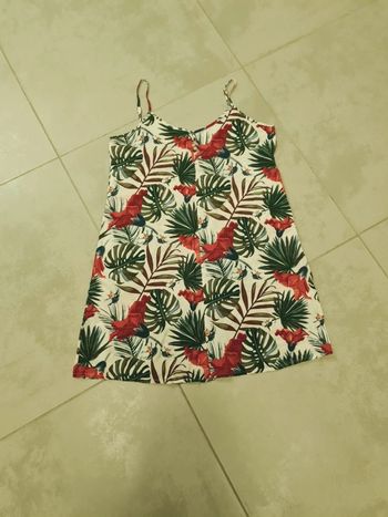 Top débardeur femme motif floral taille L