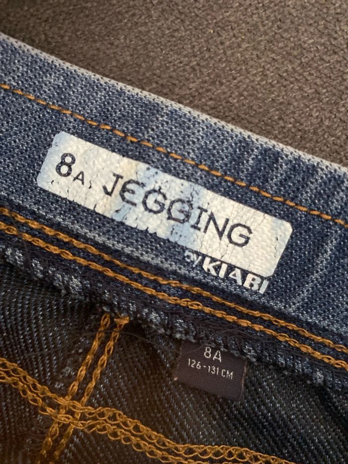 Lot deux jegging fille 8 ans - photo numéro 3