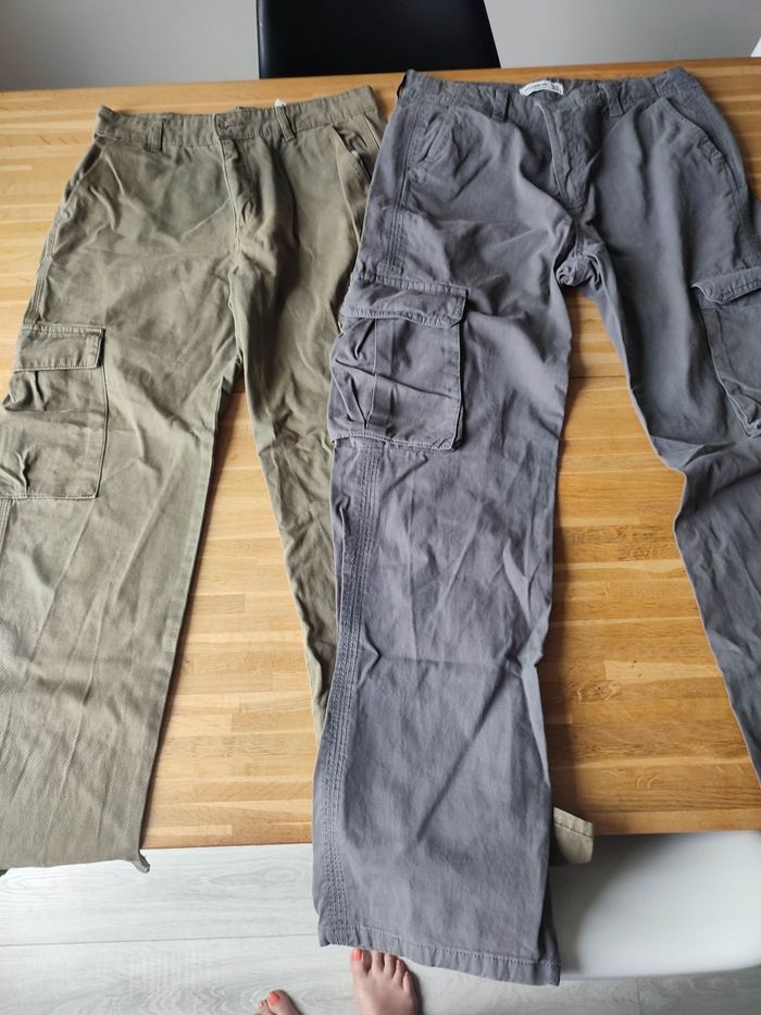 2 pantalons cargo