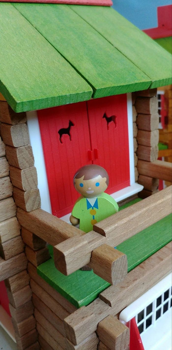 Jeujura, Maison Forestiere - 135 Pieces, 5 ans, Mon Chalet en Bois