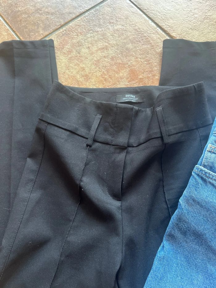 Lot pantalon Bershka XS - photo numéro 3