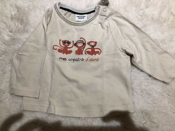 Lot de tshirt TAO 3 mois - photo numéro 2