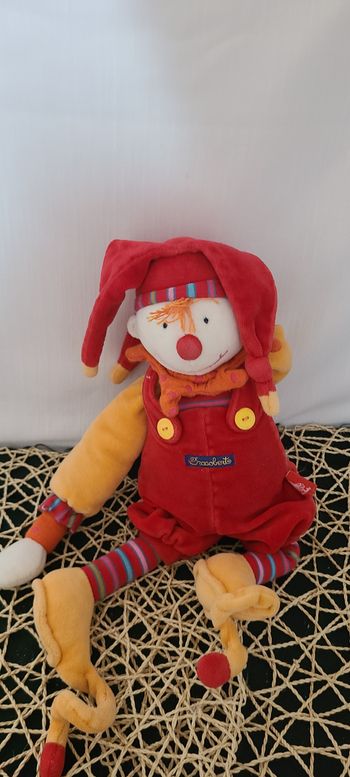 Moulin roty lutin collection dragobert rouge orange