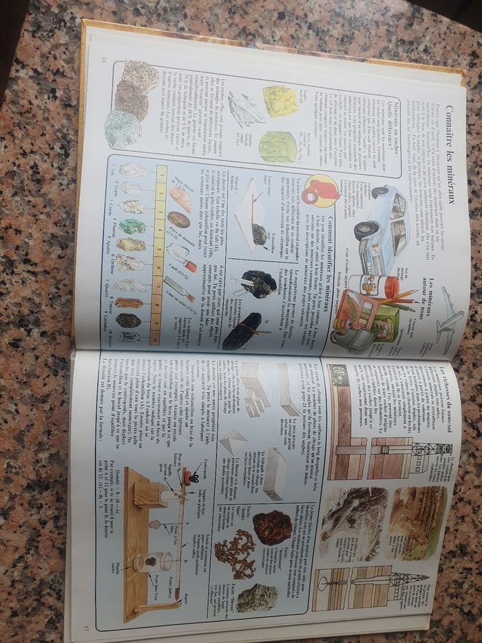 Livre :" Roches et Fossiles " - photo numéro 3