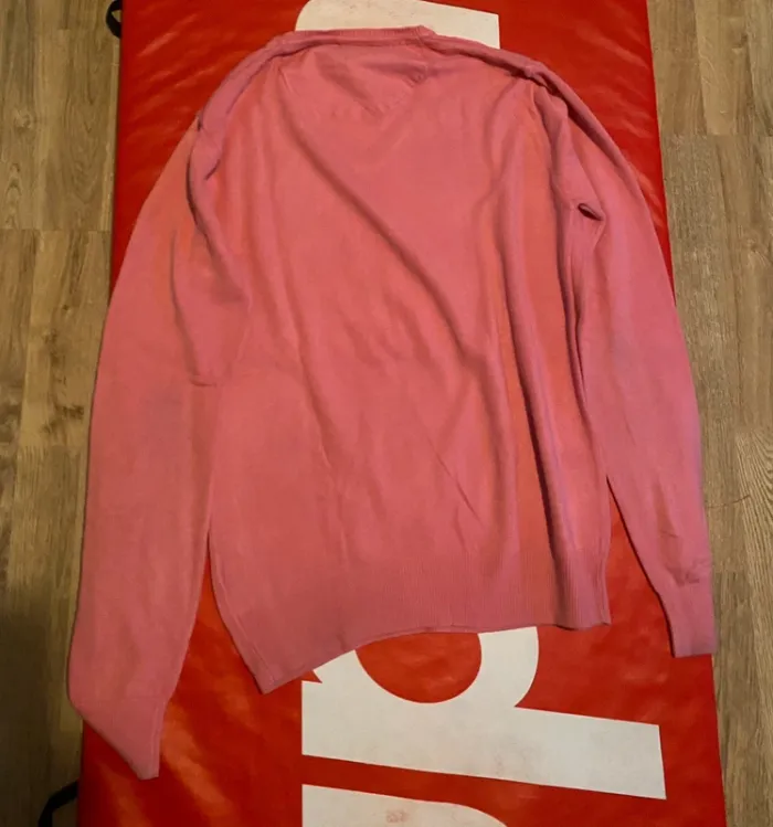 Pull rose bonbon French brand taille M - photo numéro 7