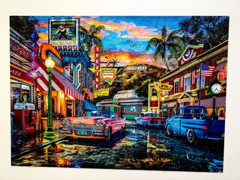Puzzle 1000 pièces Hollywood 1950