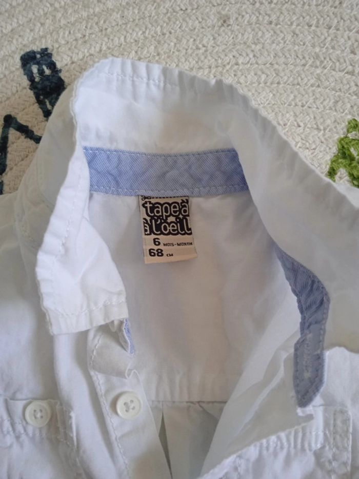 Lot chemise garçon 6 mois - photo numéro 10