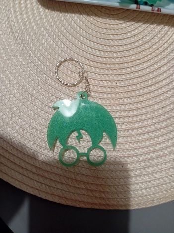 Porte clé harry potter résine epoxy