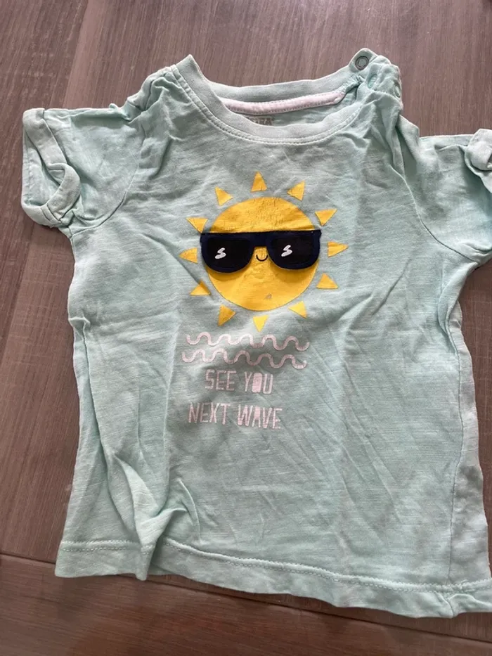Lot de tee shirt 6 mois - photo numéro 2