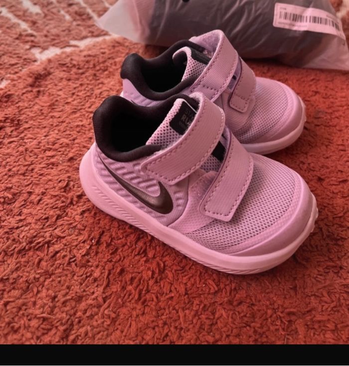 Basket taille 18,5 violette - photo numéro 4